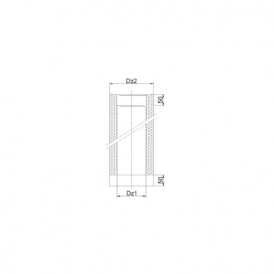 Rura OCYNK izolowana 200x300 - 1 mb